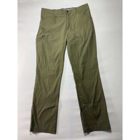 Orvis Men's Nylon Stretch Media Pocket Green Outdoor Pants - Size 36x30.5 - Picture 1 of 8